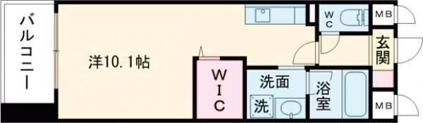ロザリアン紺屋町の間取り画像