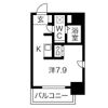 アストリア北大前の間取り画像