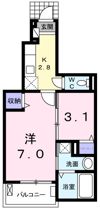モデッサ・Kの間取り画像