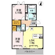 Sun Flor(ｻﾝ ﾌﾛｰﾙ)の間取り画像