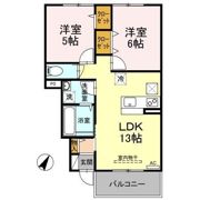 クローリス善通寺の間取り画像