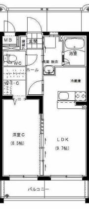 クレスト小松の間取り画像