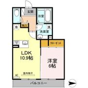 セジュールAsamiの間取り画像