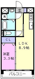 シンフォニー半田の間取り画像