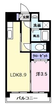 シンフォニー半田の間取り画像