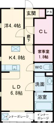 ELLEの間取り画像