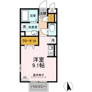 アーバンヒルズⅡ Aの間取り画像