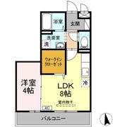 クレインハイム Aの間取り画像