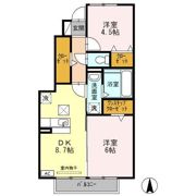 グランメールの間取り画像