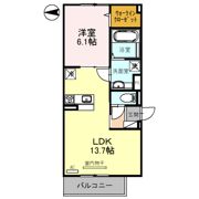 プレジール平安の間取り画像