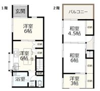 中川5丁目戸建の間取り画像
