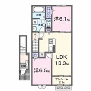 アーモンドアイの間取り画像