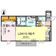 カルム アビタシオン北出島の間取り画像