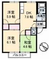 フレグランス春日 A棟の間取り画像