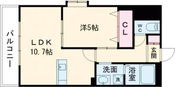 ガーデンスクエア桜町の間取り画像