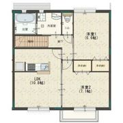 カーサ・デルソーレKHK B棟の間取り画像