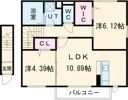 HEIM SPICA B棟の間取り画像
