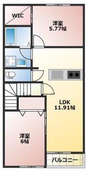 メゾンマーズの間取り画像