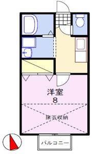 フォレストセブンの間取り画像