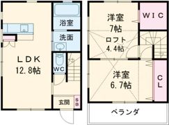 リリアンコージュUの間取り画像