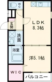 フジパレス吉田WESTの間取り画像