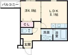 フジパレス吉田WESTの間取り画像