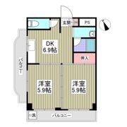 鳩ヶ谷ヒルズの間取り画像