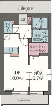 レジーナの間取り画像