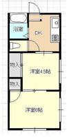 ハイツTの間取り画像