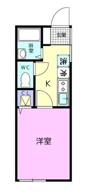 TJ本脇Aの間取り画像