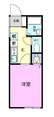 TJ本脇Aの間取り画像