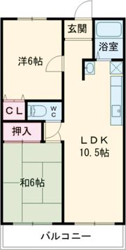 ノーブル国分の間取り画像