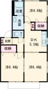ミラコスタBの間取り画像