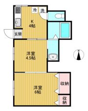 アスピシャス西大井の間取り画像