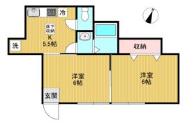 アスピシャス西大井の間取り画像
