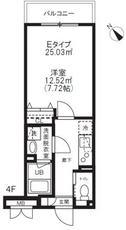 アルティザ氷川台の間取り画像