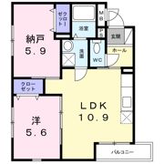 イルソーレ桂 Ⅰ番館の間取り画像