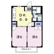 メゾンドボナールの間取り画像