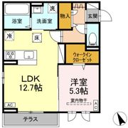 DーROOM FLATの間取り画像