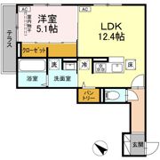 DーROOM泉崎IIの間取り画像