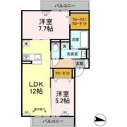 シャンポワールの間取り画像