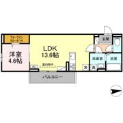 DーROOM伊勢1丁目の間取り画像