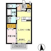 ハイコンプリートⅠの間取り画像