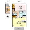 リシェス16の間取り画像