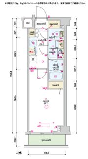スカイコートグレース新宿中落合の間取り画像