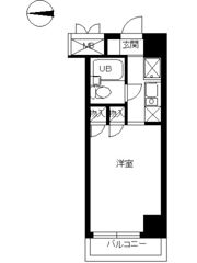 スカイコート世田谷第4の間取り画像