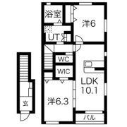 レジデンス見石の間取り画像