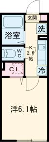 D-room百合野の間取り画像
