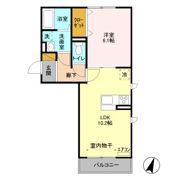 HANABUSA Ⅲの間取り画像