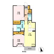 グランベール Bの間取り画像